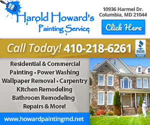 Harold Howard's Painting Service Website Image